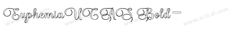 EuphemiaUCAS Bold字体转换